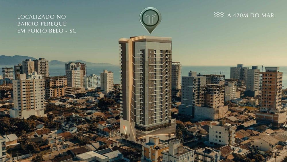 Lançamento Alto Padrão, Próximo da Praia, Toronto Pallace, Perequê, Porto Belo