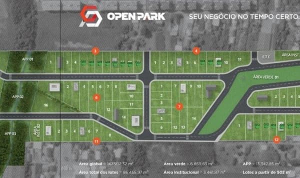 Loteamento Firenze Open Park,