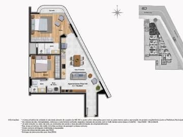 Planta Final 05 — Lançamento SPE, la Porta, Centro, Florianópolis