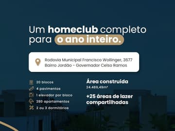 Lançamento, Villa Jordão Homeclub. Governador Celso Ramos/SC — foto 3