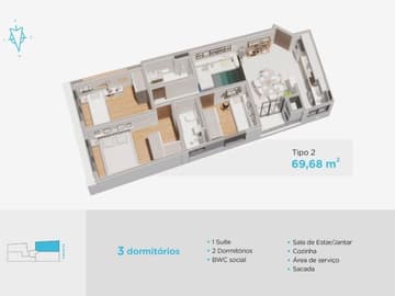 Residencial N.smart, Tubarão/ SC — foto 13