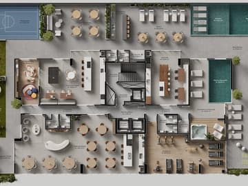 Planta Lazer — Lançamento, Volo Riviera, Itajaí