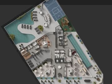 Planta Lazer — Lançamento com Vista Mar, Sun Park em Itajaí/SC