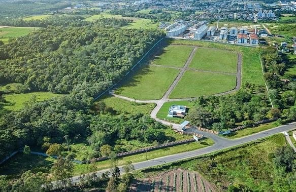 Planta Visão panorâmica — Condomínio Bosque de Santa Clara em Criciúma /SC