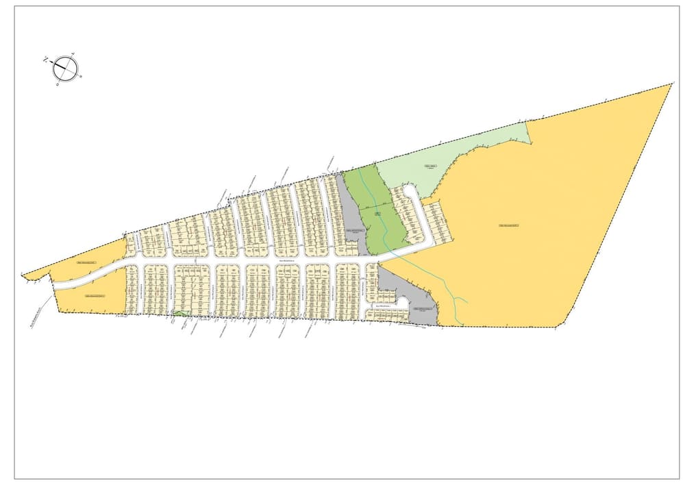 Planta 1 — Loteamento Belvedere, Braço do Norte/SC
