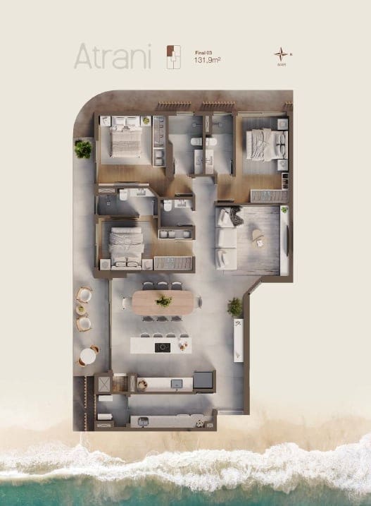 Planta final 3 — Pré-Lançamento, Amalfi, Barra Velha / SC