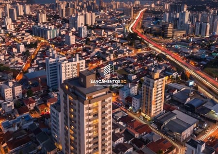 Apartamento no bairro Barreiros em São José - Cód. 2125