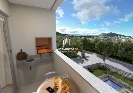 Apartamento no bairro Rio Caveiras em Biguaçu - Cód. 1344