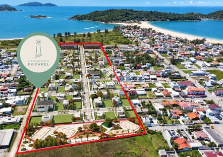 Terreno no bairro Praia do Sonho em Palhoça - Cód. 2137