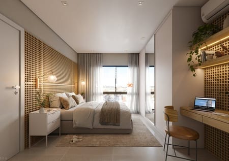 Apartamento no bairro Kobrasol em São José - Cód. 1178