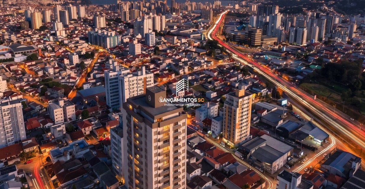 Apartamento no bairro Barreiros em São José - Cód. 2125