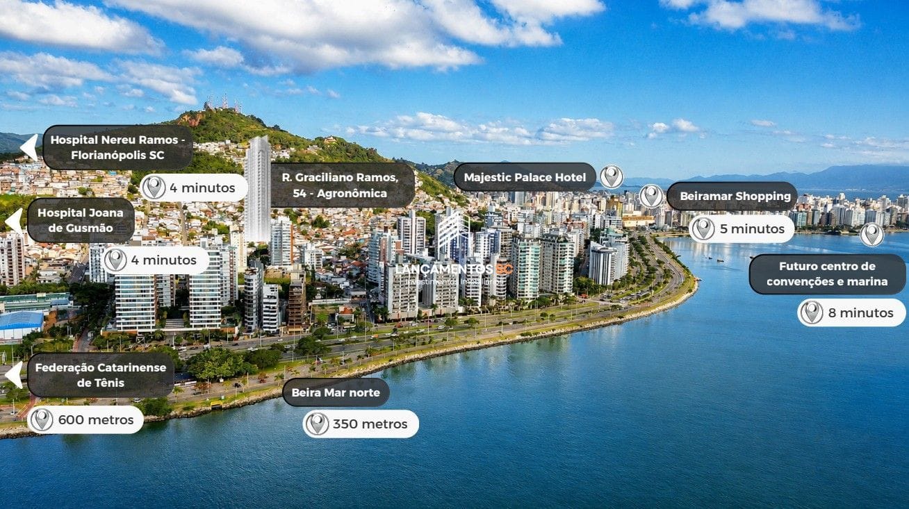 Apartamento no bairro Agronômica em Florianópolis - Cód. 2054