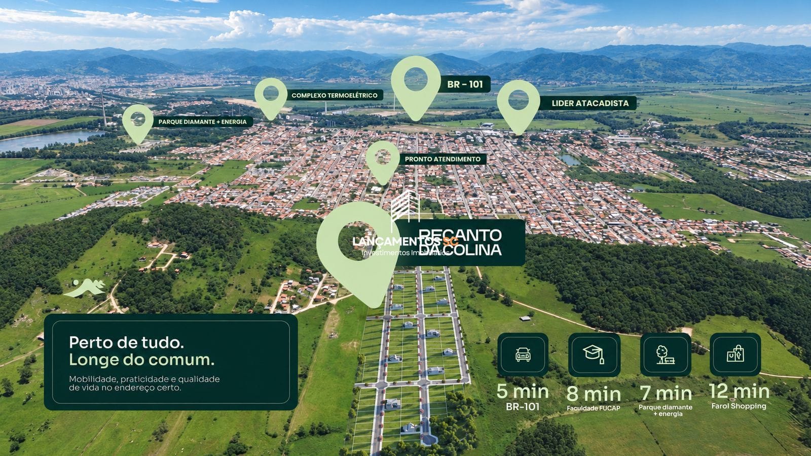 Terreno no bairro Centro em Capivari de Baixo - Cód. 2065