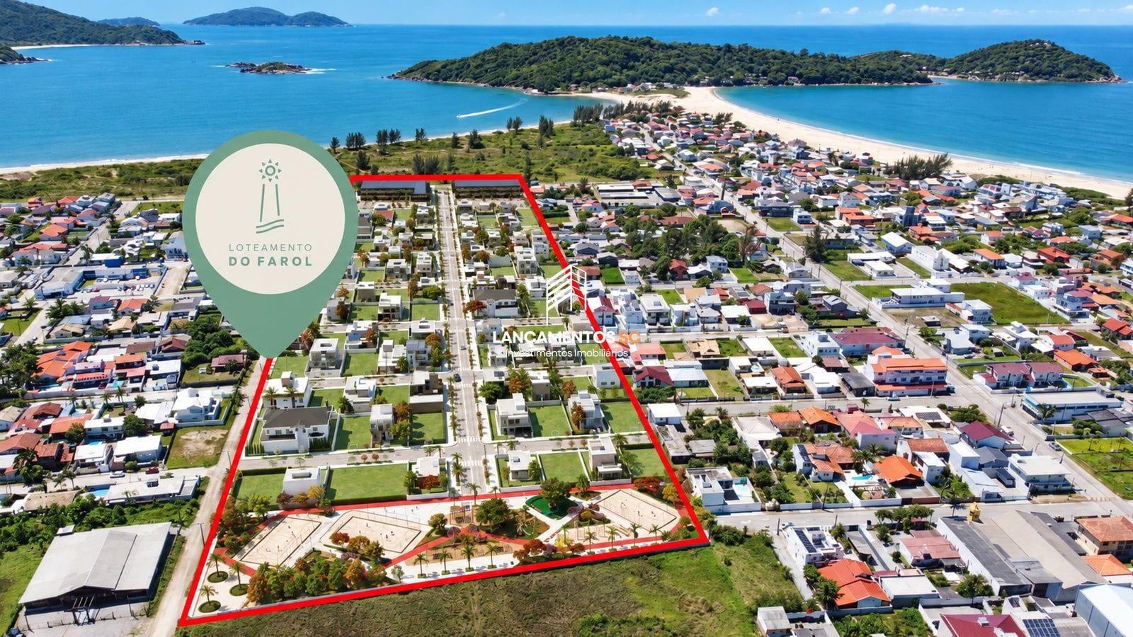 Terreno no bairro Praia do Sonho em Palhoça - Cód. 2137