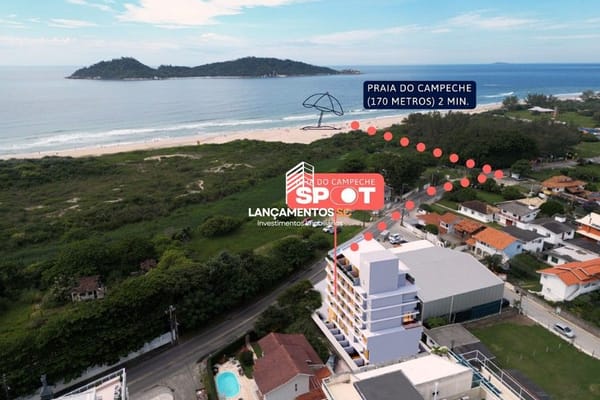Apartamento no bairro Campeche em Florianópolis - Cód. 1722
