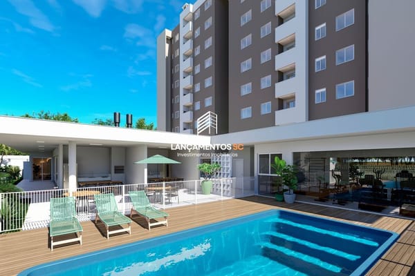 Apartamento no bairro Rio Caveiras em Biguaçu - Cód. 1344