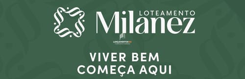 Logotipo do Loteamento Milanez