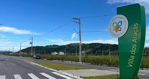 Logotipo do Loteamento Villa dos Araçás