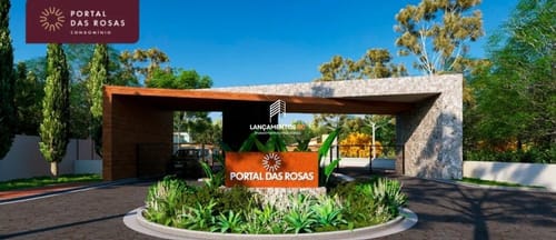 Logotipo do Portal das Rosas Condomínio