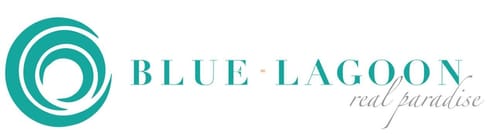Logotipo do Candomínio Blue Lagoon Paradise